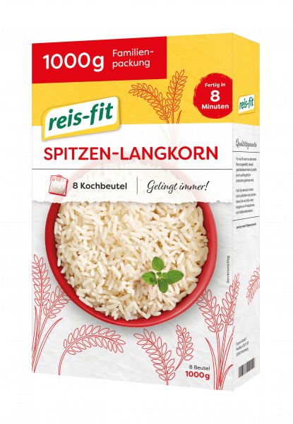 reis-fit 8 Minuten Spitzen-Langkorn-Reis 1000g