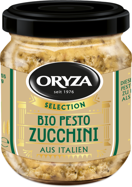 ORYZA Bio Pesto Zucchini 180g