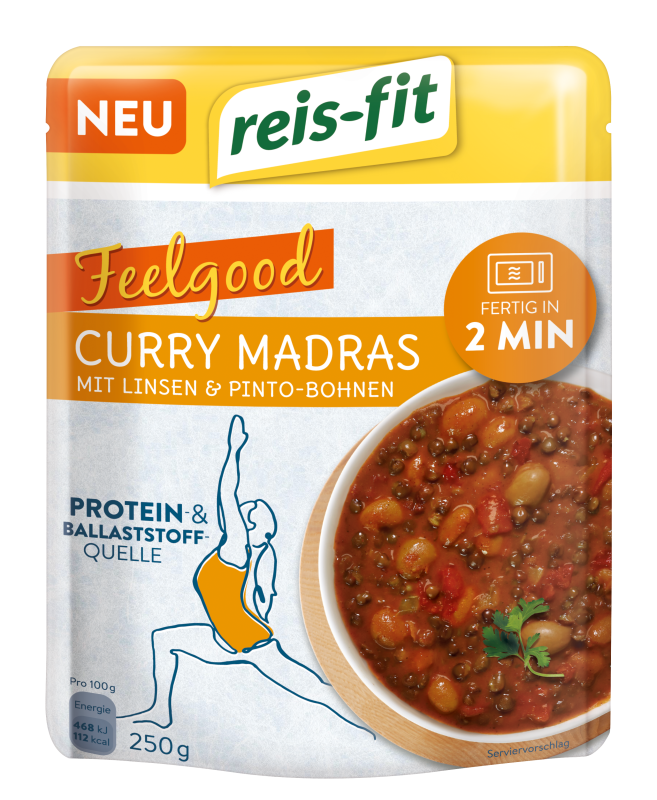 reis-fit Feelgood Curry Madras 250g