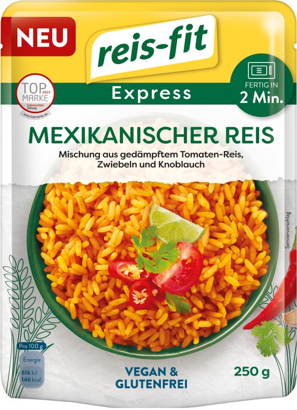 reis-fit Express Mexikanischer Reis 250g