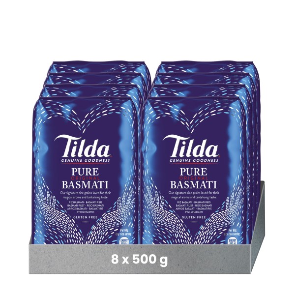 Tilda Pure Basmati 8x 500g
