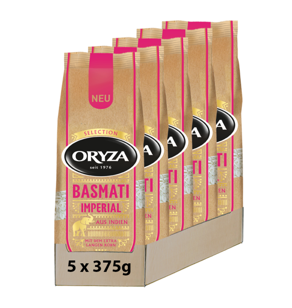 ORYZA Selection Basmati Imperial 5x 375g