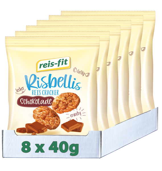 reis-fit Risbellis Schokolade 8x40g