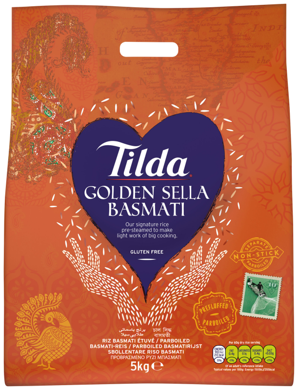 Tilda Golden Sella Basmati Parboiled 5kg
