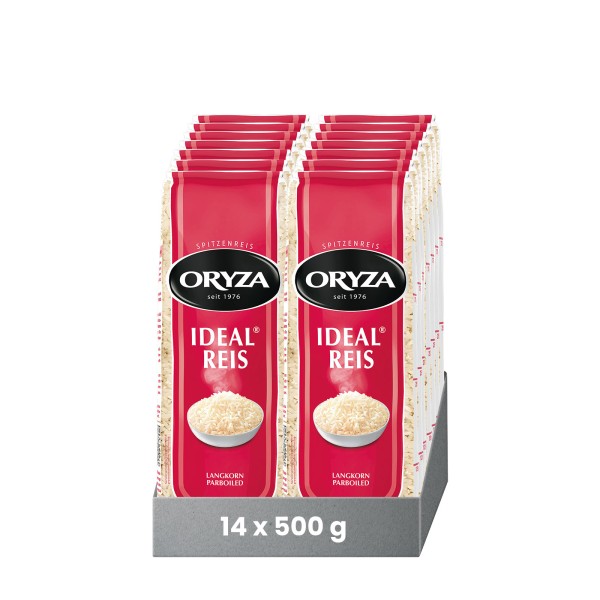 ORYZA Ideal Reis 14x 500g