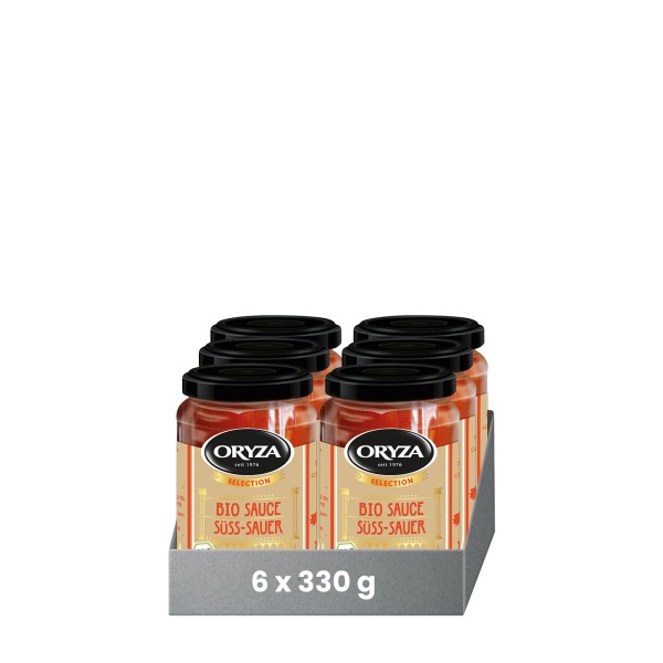 ORYZA Selection Bio Sauce Süss-Sauer 6x 330g