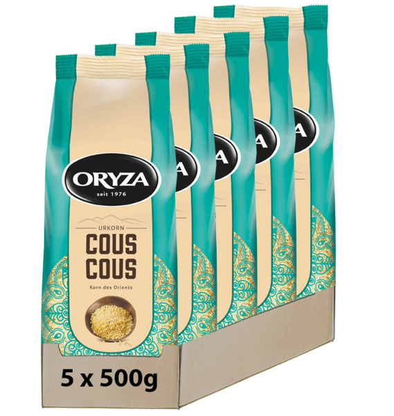 ORYZA Urkorn Couscous 5x 500g