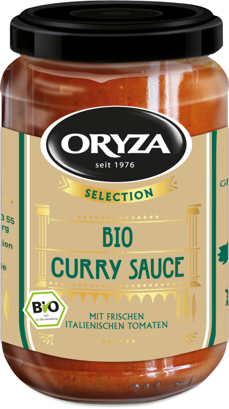 ORYZA Selection Bio Curry Sauce 330g